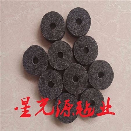 定制各种异型毛毡垫片，油封圈毛毡，灰色毛毡垫