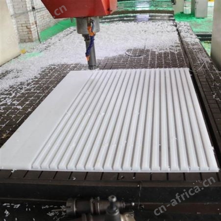 鸿瑞 来图定制加工 超高分子量聚乙烯链条导轨 UPE链条导轨 工业传动滚子链导轨导槽