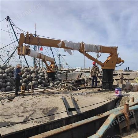 液压伸缩船舶吊 固定式船舶吊 码头货运船舶吊盛祥顺