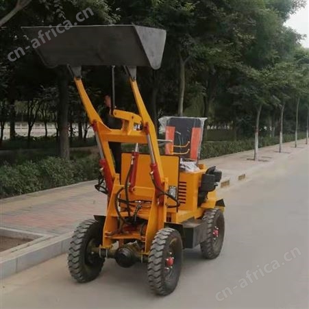 前卸式 工程建筑移动小铲车 养殖场用四驱装载机