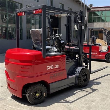 多功能堆高叉车 仓储电动搬运车 多用途蓄电池装卸车