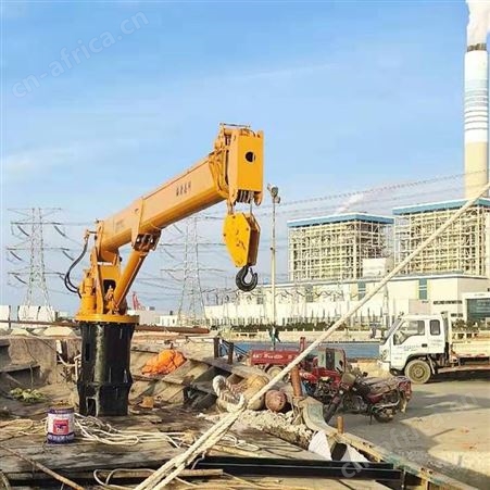 液压伸缩船舶吊 固定式船舶吊 码头货运船舶吊盛祥顺