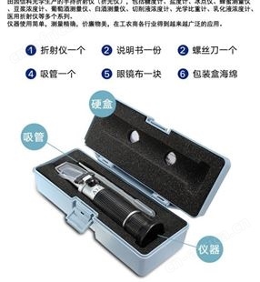 切削液浓度计乳化液清洗剂测量仪磨削液淬火液手持折光仪