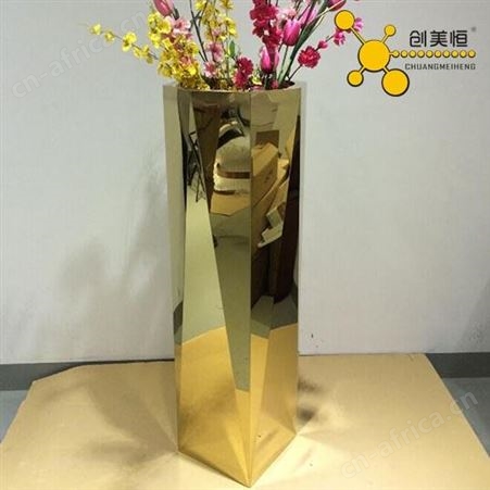 不锈钢花钵花盆 镜面不锈钢花盆定制