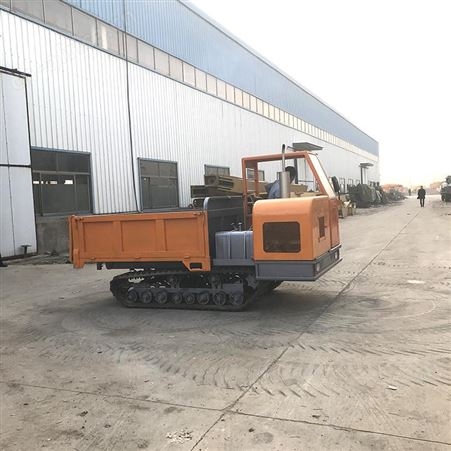 8吨液压履带翻斗车 大型爬山履带翻斗车