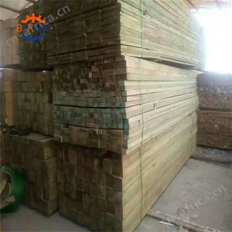 汇鑫防腐木条子长条枕木油浸枕木吊车用方块9*9
