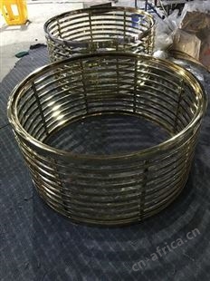 厂家定制不锈钢户外创意花盆  现代简约多边形不锈钢花箱