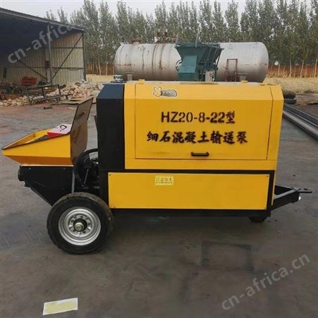 汇鑫水泥输送泵 微细石混凝喷浆站 建筑施工微型混凝土机 微型砂浆泵