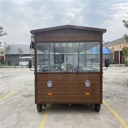 复古小吃车餐车 涮串涮牛肚煮串移动餐车 西安网红餐车厂家