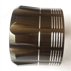 音响铝外壳定制 阳极氧化铝圆管 异型材挤出 CNC加工