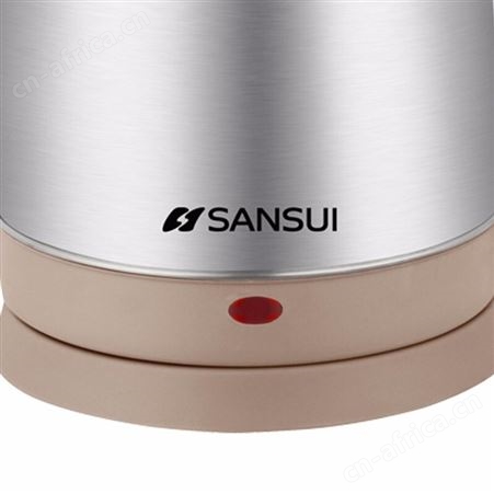 山水（SANSUI）电热水壶家用办公304食品接触用不锈钢2.0L烧水壶
