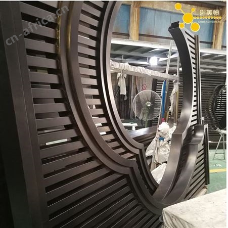 不锈钢屏风厂 新中式不锈钢屏风颜色均匀