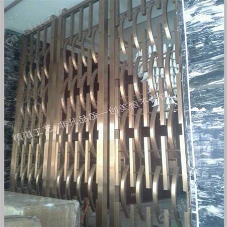 不锈钢屏风定制 镜面不锈钢屏风价格实惠