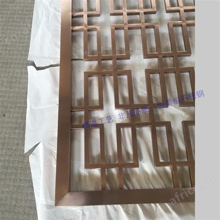 不锈钢隔断屏风 订做不锈钢屏风装饰