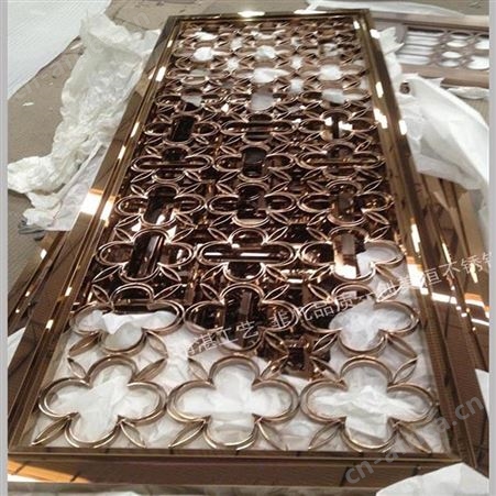 铝板雕花屏风 不锈钢屏风隔断墙工作原理