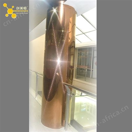 不锈钢包罗马柱 不锈钢包柱设计来图定做