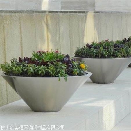 大量批发各种不锈钢花箱 花架 花瓶 花钵 来图定制