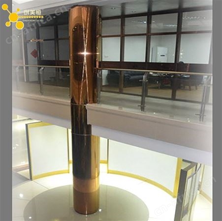 不锈钢罗马柱 镜面不锈钢包柱实力订做