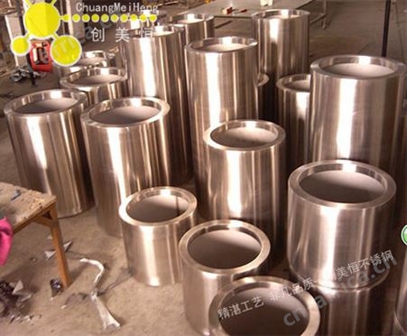 酒店不锈钢拉丝花盆 多边形异形圆形不锈钢花钵