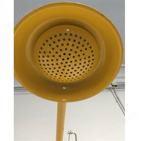 不锈钢冲淋洗眼器 黄色带喷涂复合式洗眼器 天津洗眼器厂家