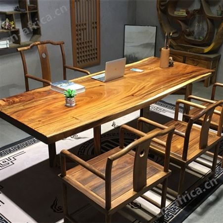 实木泡茶台 朴舍艺品 茶台实木茶桌大板 朴素