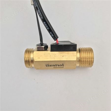 USC-HS10TAUSC-HS21TLT铜4分水流量传感器带温度传感器NTC50K流速1-30L/min