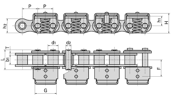 输送链条 输送链条