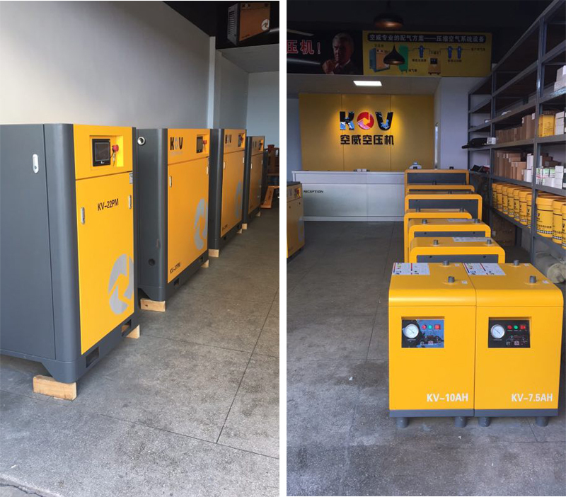 各种空气压缩机原理-活塞机-螺杆机-滑片机