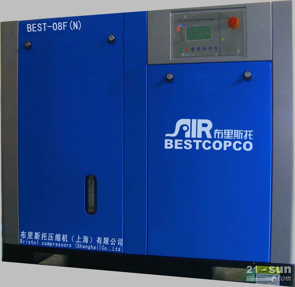 7.5KW100%无油螺杆空压机